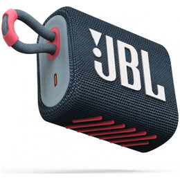 Αδιάβροχο Ηχείο Bluetooth JBL Go 3 Blue-Pink