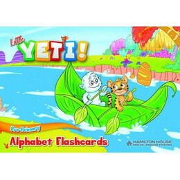 Little Yeti pre - Junior Alphabet Flash Cards