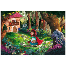 Παζλ 48τμχ Η Κοκκινοσκουφίτσα - Η Χιονάτη Και Οι Επτά Νάνοι