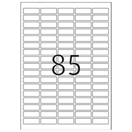 Ετικέτες Εξωτερικής Και Εξωτερικής Χρήσης Herma 37x13mm 25 Φύλλα 2125 Ετικέτες No 8337