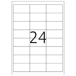 Ετικέτες Εξωτερικής Και Εξωτερικής Χρήσης Herma 66x33.8mm 25 Φύλλα 600 Ετικέτες No 4691