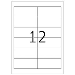 Ετικέτες Εξωτερικής Και Εξωτερικής Χρήσης Herma 97x42.3mm 25 Φύλλα 300 Ετικέτες No 4692