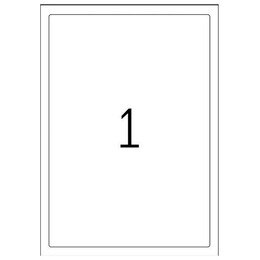 Ετικέτες Εξωτερικής Και Εξωτερικής Χρήσης Herma 190x275mm 25 Φύλλα 25 Ετικέτες No 8334