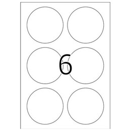 Ετικέτες Εξωτερικής Και Εξωτερικής Χρήσης Herma Φ85 25 Φύλλα 150 Ετικέτες No 8336