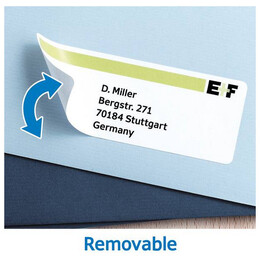 Ετικέτες Επανατοποθετούμενες Λευκές Herma 99.1x42.3mm 25 Φύλλα 300 Ετικέτες No 10017