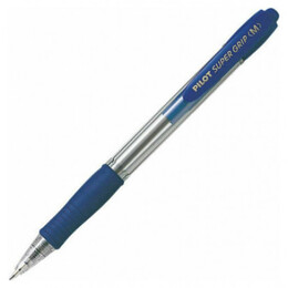 ΣΤΥΛΟ PILOT Super Grip ΜΠΛΕ ballpoint MEDIUM 1.0