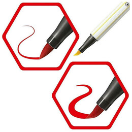 Μαρκαδόροι Stabilo Arty Brush 12τμχ 568