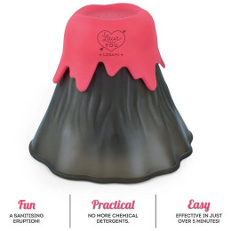 Καθαριστικό Φούρνου Μικροκυμάτων Legami Volcano Microwave Cleaner VOC0001