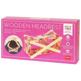 Ξύλινο Προσκέφαλο Legami Wooden Headrest Flowers WHR0002