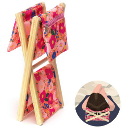 Ξύλινο Προσκέφαλο Legami Wooden Headrest Flowers WHR0002