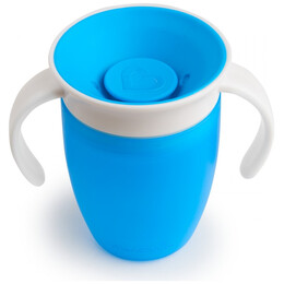 Εκπαιδευτικό κύπελλο Miracle 360 Trainer Cup Munchkin 207ml 6m+ Μπλε 12271
