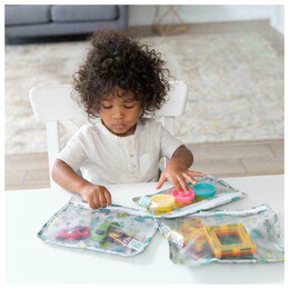 Σετ Παιδικά Τσαντάκια Ταξιδιού Bumkins Clear Travel Bag Cacti 3τμχ 3309111