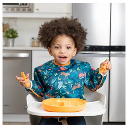 Bumkins Αδιάβροχη Σαλιάρα - Ποδιά με Μανίκια - Sleeved Bib Jungle - 331428