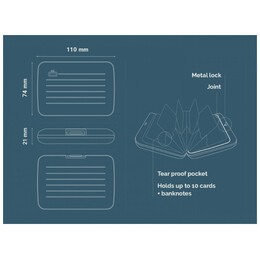 Ogon Πορτοφόλι & Θήκη Καρτών / Stockholm V2 Cactus Green