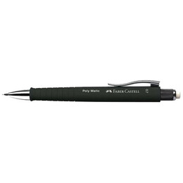 Μολύβι Μηχανικό Faber Castell Poly matic 0.7mm Μαύρο 133353