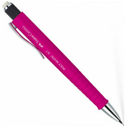Μολύβι Μηχανικό Faber Castell Poly matic 0.7mm Pink 133328