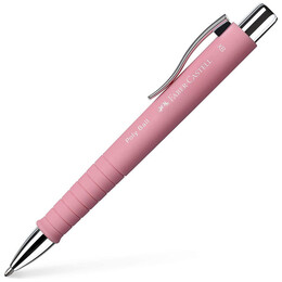 Στυλό Faber Castell 2411 "Polyball" XB 1.6mm Ροζ Pastel 241127