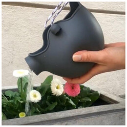 Ποτιστήρι Scrunch Από Ανακυκλώσιμη Σιλικόνη Anthracite 110030