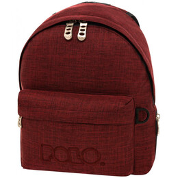 Τσάντα Πλάτης Polo Mini Bag Μπορντό 9-01-067-3300