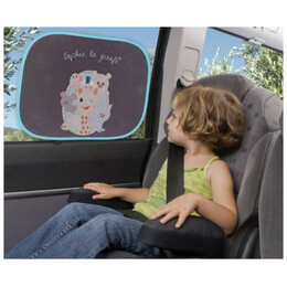 Ηλιοπροστασίες αυτοκινήτου Sophie La Girafe Sunshades 2τμχ S470222