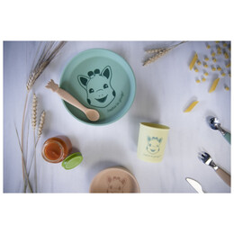 Σετ φαγητού από 100% σιλικόνη Sophie La Girafe S010001