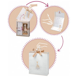 Σετ δώρου με πανάκι παρηγοριάς Sophie La girafe S000003