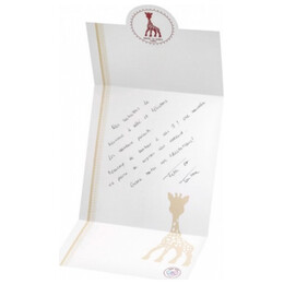 Σετ δώρου με πανάκι παρηγοριάς Sophie La girafe S000003