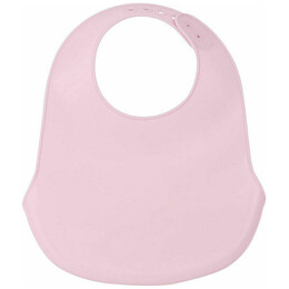 Σαλιάρα Σιλικόνης Safta με Κουμπί Pink Koala