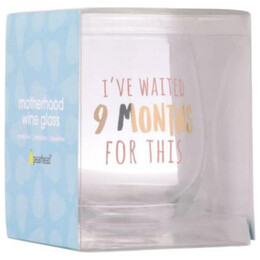 Ποτήρι κρασιού Pearhead ''I've waited 9 months for this'' PH-83073