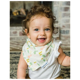 Σαλιάρα-Μπαντάνα Tiny Twinkle Blush 2 τμχ