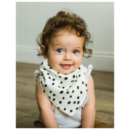 Σαλιάρα-Μπαντάνα Tiny Twinkle Peony 2 τμχ