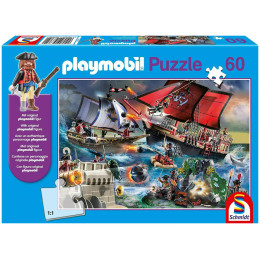 Παζλ 60 τεμάχια Schmidt - Playmobil  Πειρατές 56382