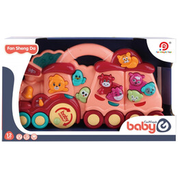 Bebe Τρενάκι Με Ήχους Ζώων Και Φως 50-898-2105