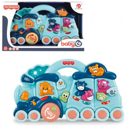Bebe Τρενάκι Με Ήχους Ζώων Και Φως 50-898-2106