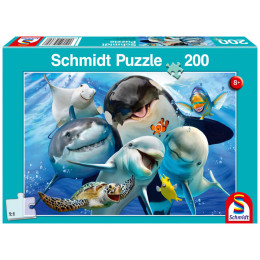 Παζλ 200 τεμάχια Schmidt - Underwater friends 56360