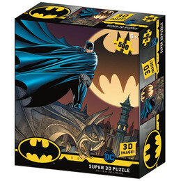Παζλ 500 τεμάχια 3D - DC Comics Batman Bat Signal 32518