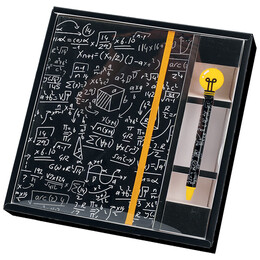 Σημειωματάριο Α5 Με Στυλό Total Gift Math XL1874