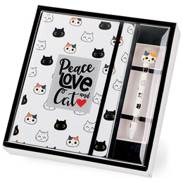Σημειωματάριο Α5 Με Στυλό Total Gift Cats XL1893