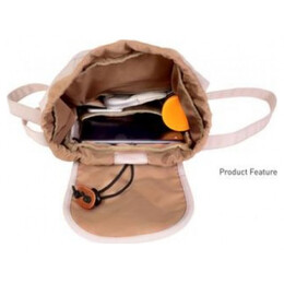 Σακίδιο Πλάτης Doughnut Montana Mini - Stripes Stone x Aquamarine 90942