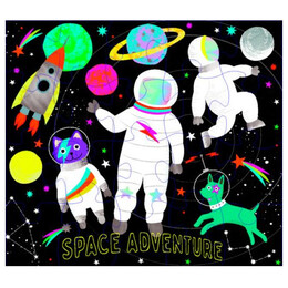 Floss and Rock Παζλ 20τμχ "διάστημα" σε Κουτί με Σχήμα - 39p3524