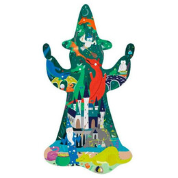 Floss and Rock Παζλ 80 τμχ "Μαγικά Ξόρκια" σε Σχήμα Δράκου - 42p6342