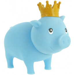 Γουρουνάκι Κουμπαράς Κορώνα Γαλάζιο 9005