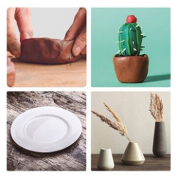 Πηλός Artix Καφέ 250gr PY035-2