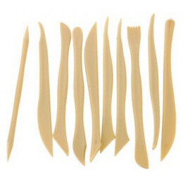 Εργαλεία Πηλού Πλαστικά Artix Σετ 10τμχ PY001