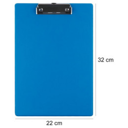 Ντοσιέ Πιάστρα MP Μονή Μπλε PC125