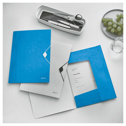 Ντοσιέ LEITZ Wow Α4 Με Λάστιχο Μπλε 4599