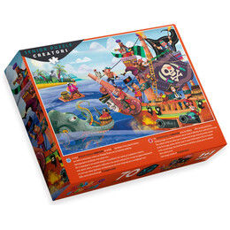 Παζλ 70τμχ ΠΕΙΡΑΤΕΣ - Στο Νησί Του Χαμένου Θησαυρού