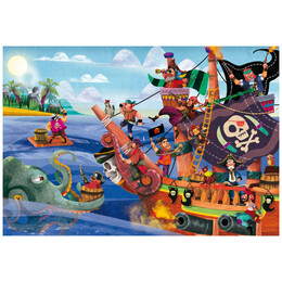 Παζλ 70τμχ ΠΕΙΡΑΤΕΣ - Στο Νησί Του Χαμένου Θησαυρού