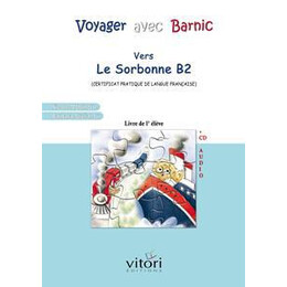 Voyager Avec Barnic Sorbonne b2 (+cd)