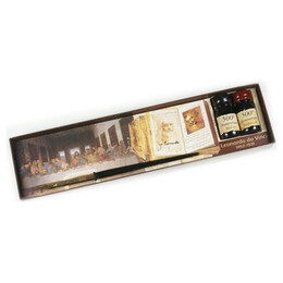 Σετ Πένα Καλλιγραφίας - Κονδυλοφόρος Francesco Rubinato "Leonardo da Vinci Special Edition 500th Anniversary" LEVI/14